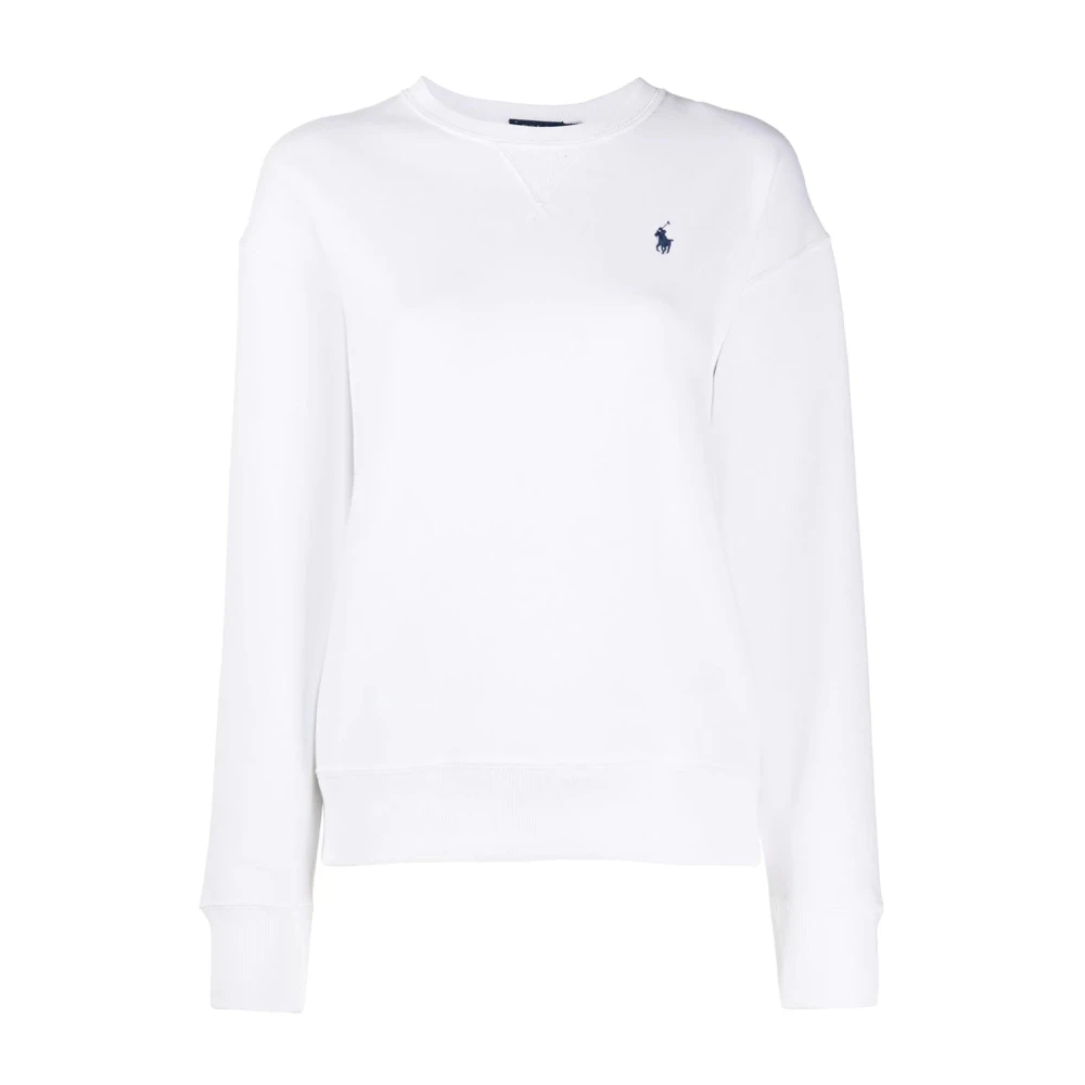 Polo Ralph Lauren Vit Casual Långärmad Tröja