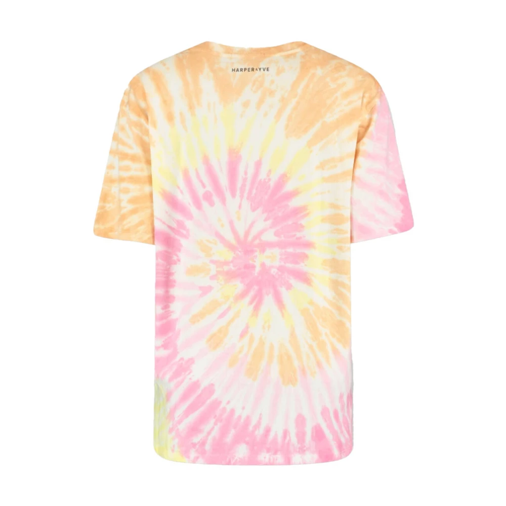 Harper & Yve Swirl T-shirt Hs24D315 Multicolor Dames