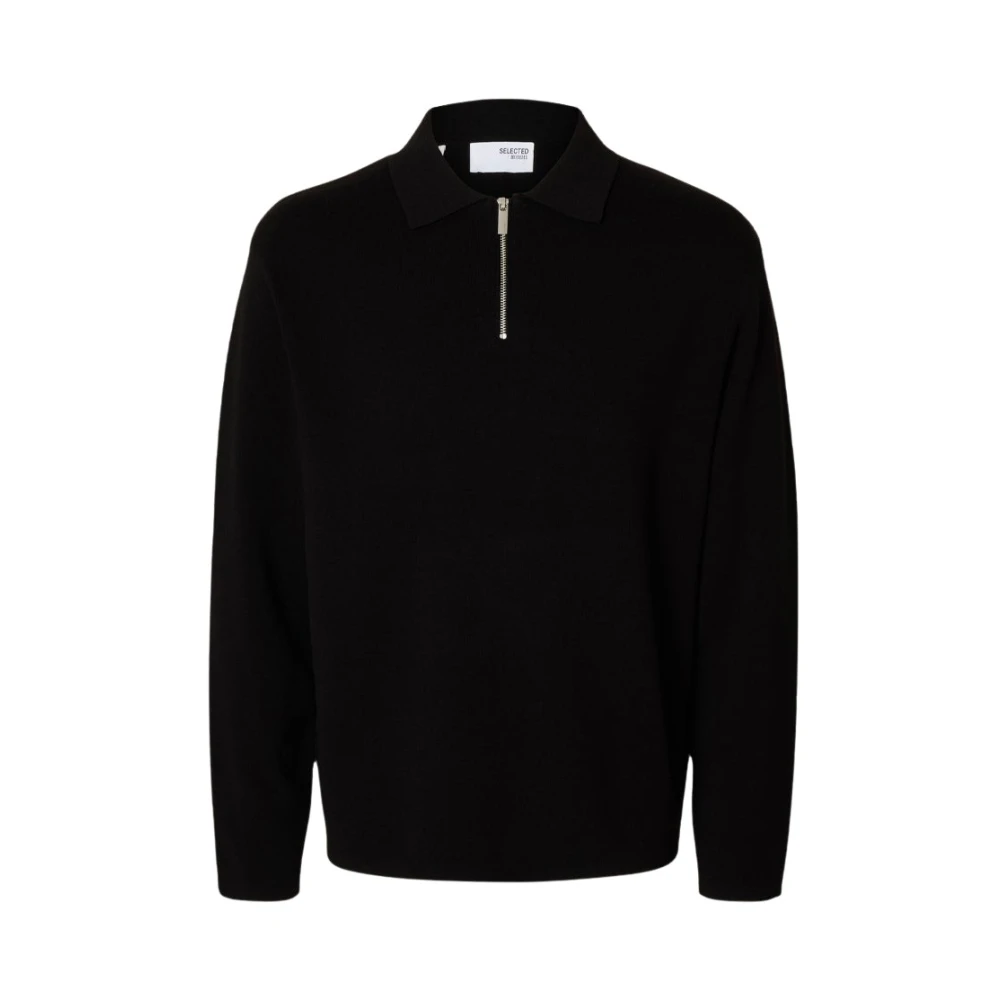 Selected Herren Pullover Schwarz Gr. Mittel - Bild 5