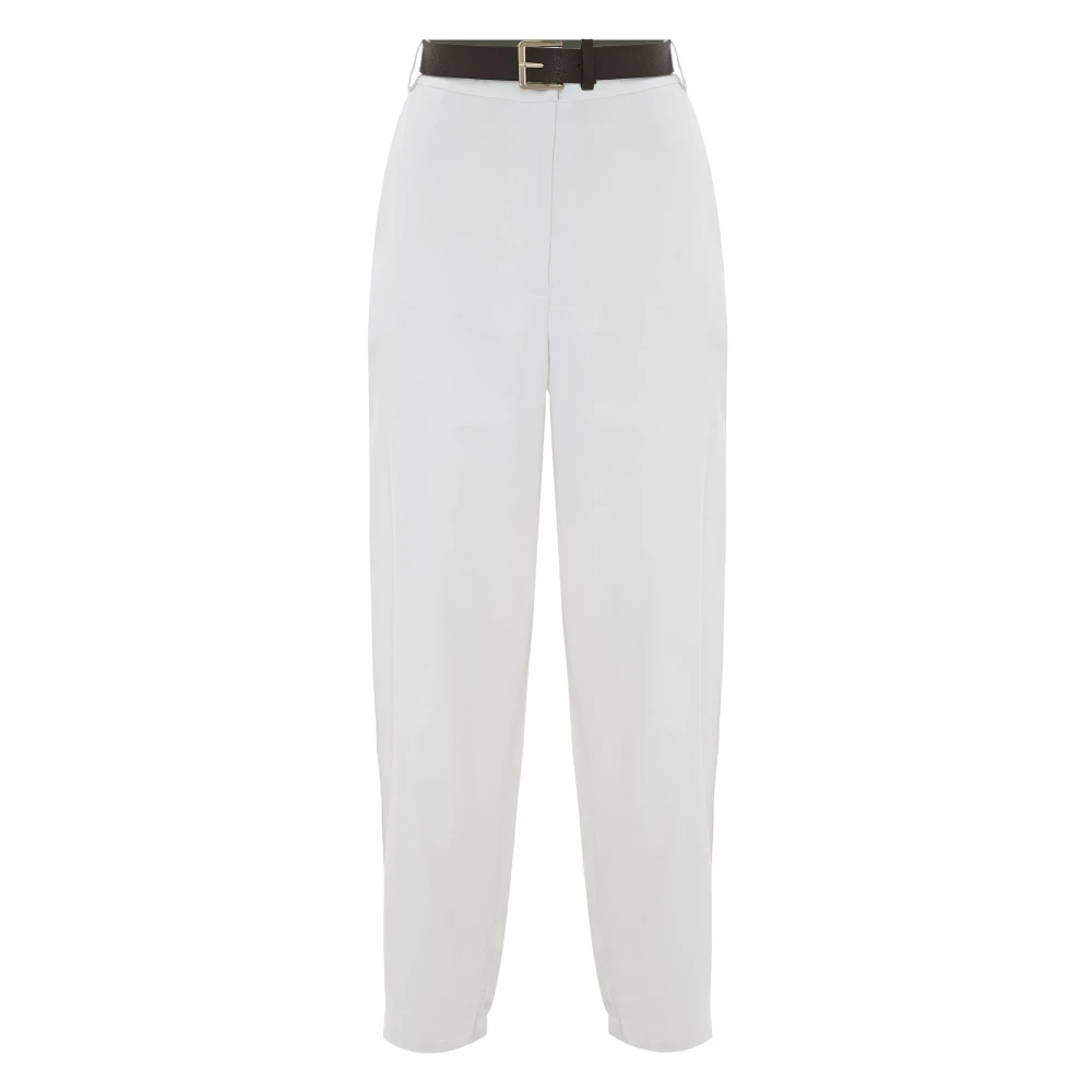Kocca Klassieke Straight Broek White Dames