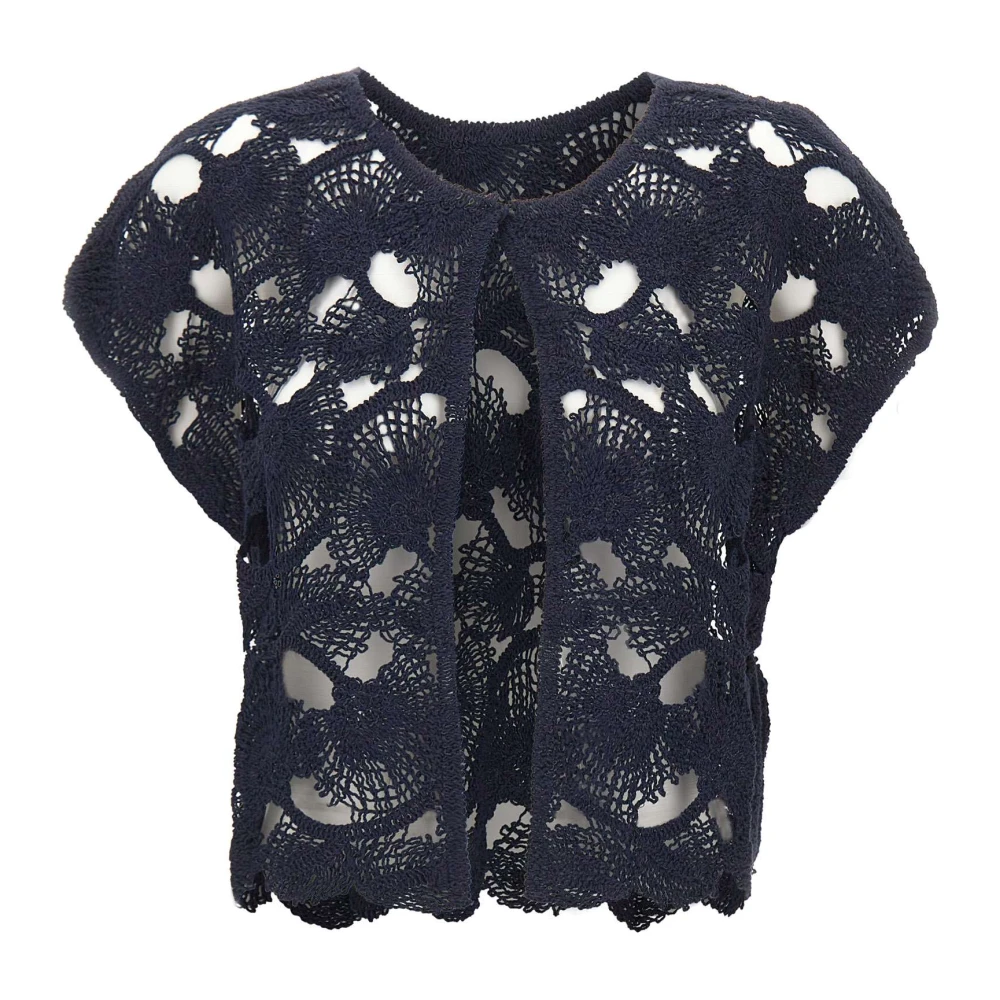 Kangra Blue Lightweight Duster Coat - Female - Cardigans - Xs - Knitwear