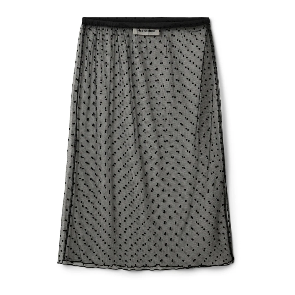 Sofie Schnoor Black Midi Skirts - Female - Midi Skirts - Xs - Skirts