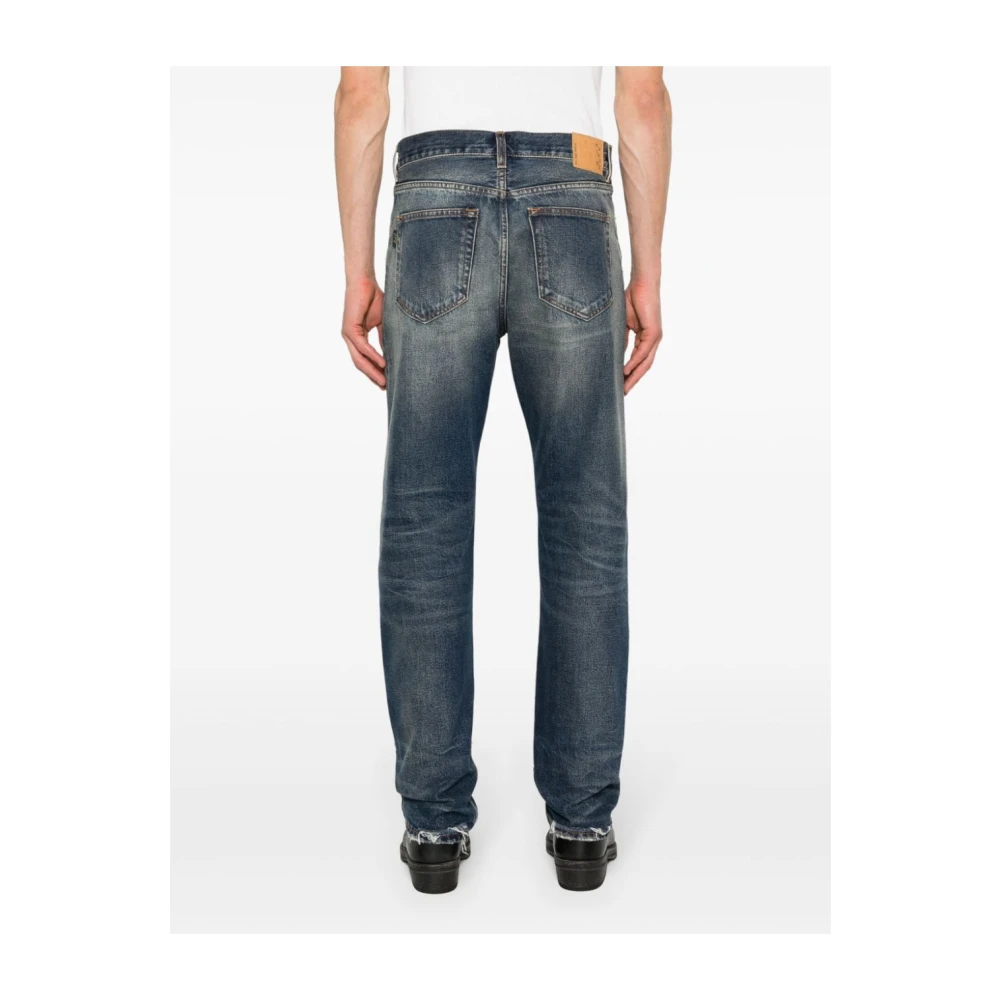 Haikure Vintage Zwarte Denim Jeans Blue Heren
