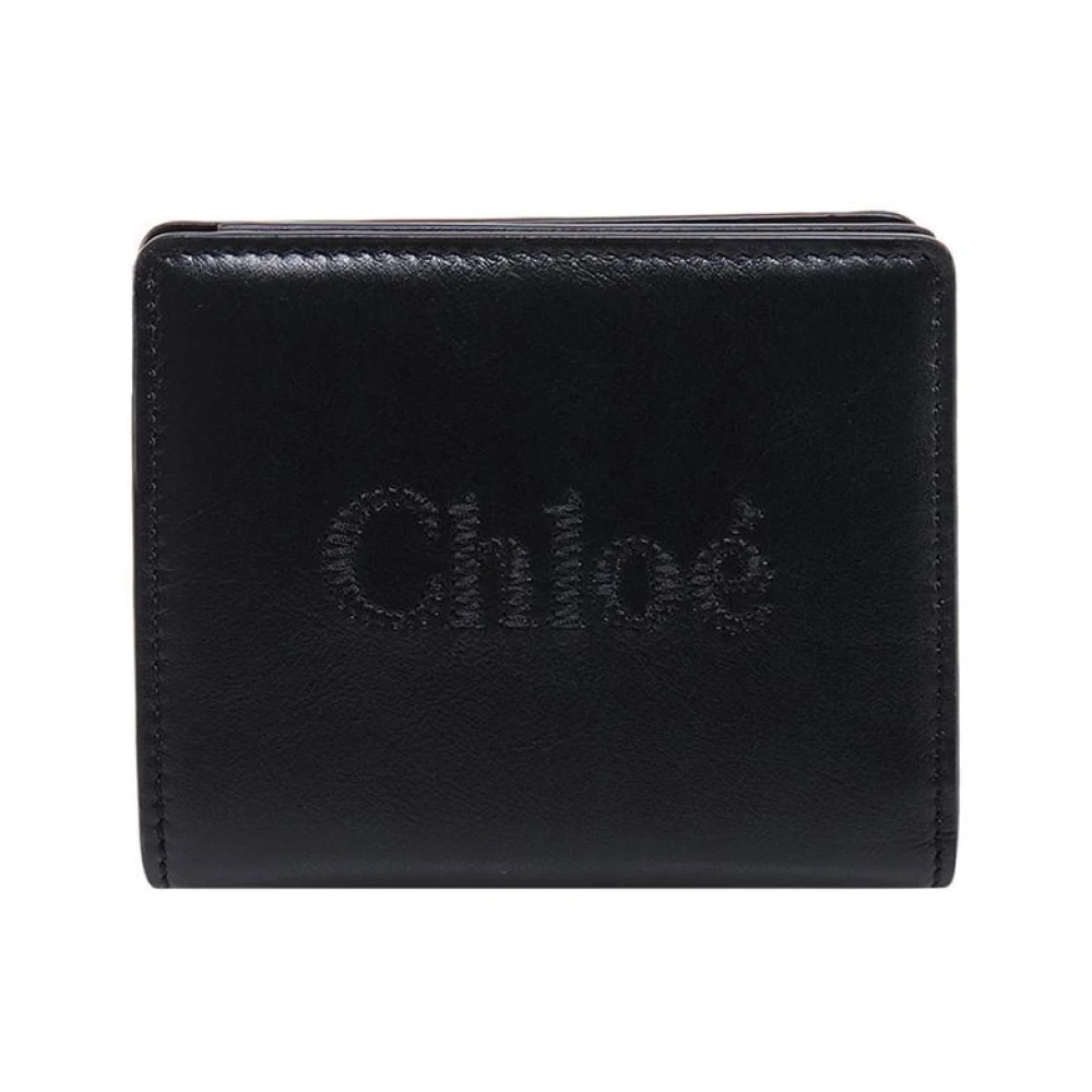 Chloé Wallets Cardholders Black Heren