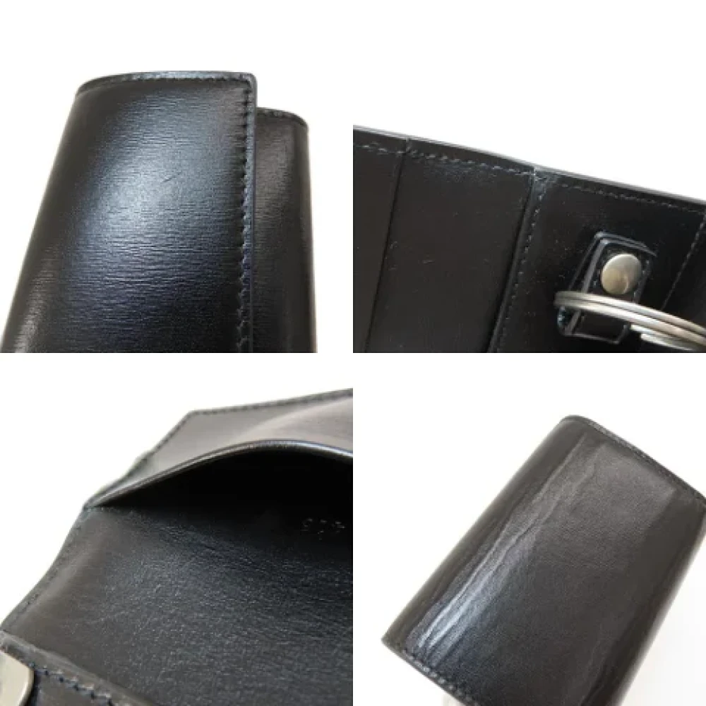 Gucci Vintage Pre-owned Leather key-holders Brown Dames