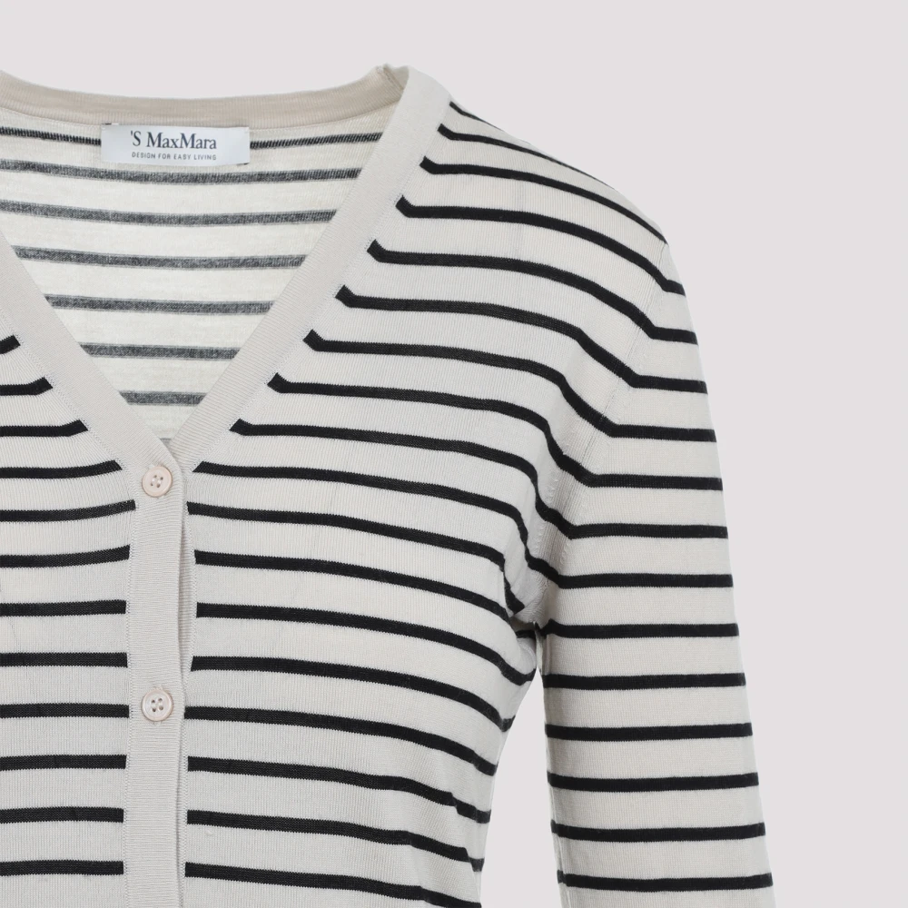 Max Mara Gestreepte Cardigan Kenya Model Multicolor Dames