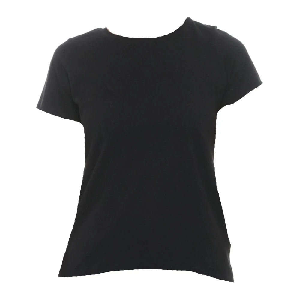 Majestic filatures Stijlvolle T-shirt en Polo Combo Black Dames