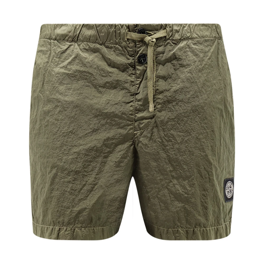 Stone Island Green Beachwear, Male, S, Shorts