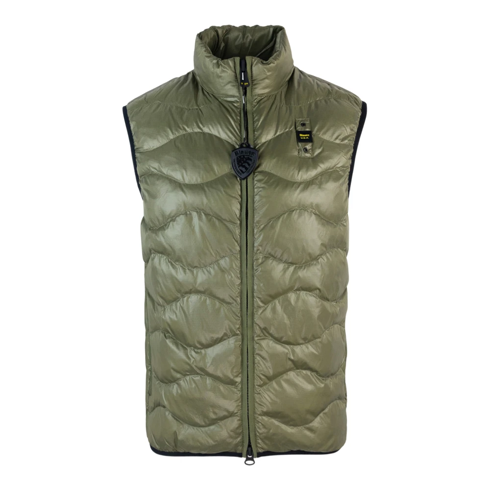 Blauer - Jackets > Vests - Green - Blauer - Modalova