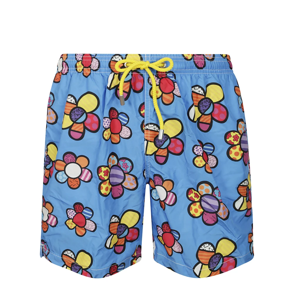 MC2 Saint Barth Gedrukte zwemkleding met sneldrogende stof Multicolor Heren