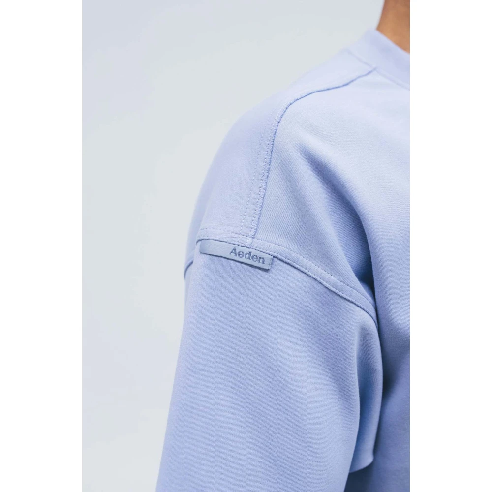 Aeden Blauwe Maïs T-shirt voor Mannen Blue Heren