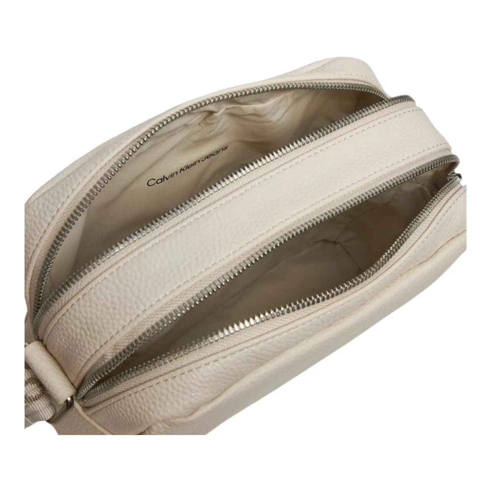 Calvin Klein Ultralight Camera Tas Herfst Winter Collectie Beige Dames