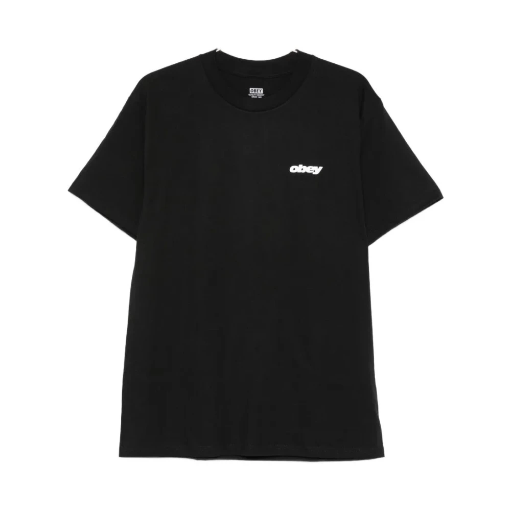 Obey Men's Black T-Shirts, L, Dice Tee