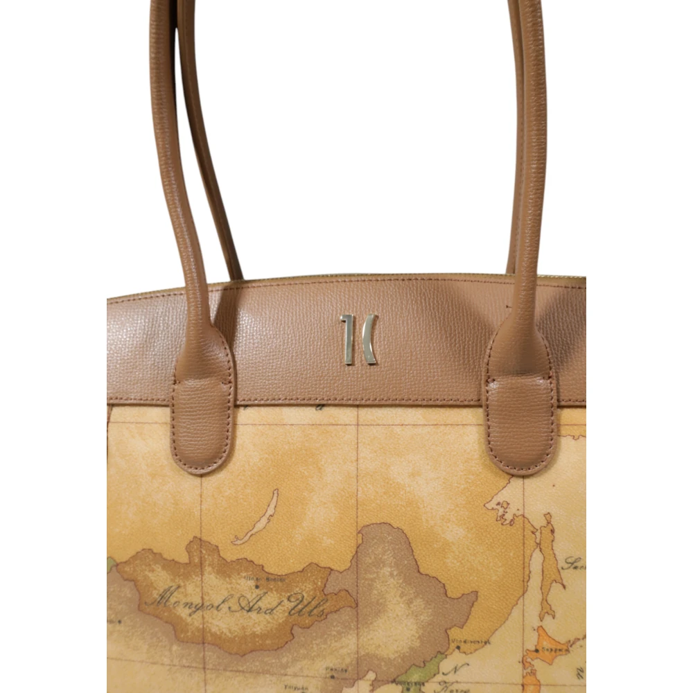 Alviero Martini 1a Classe Stijlvolle Grote Tas Dames Collectie Beige Dames