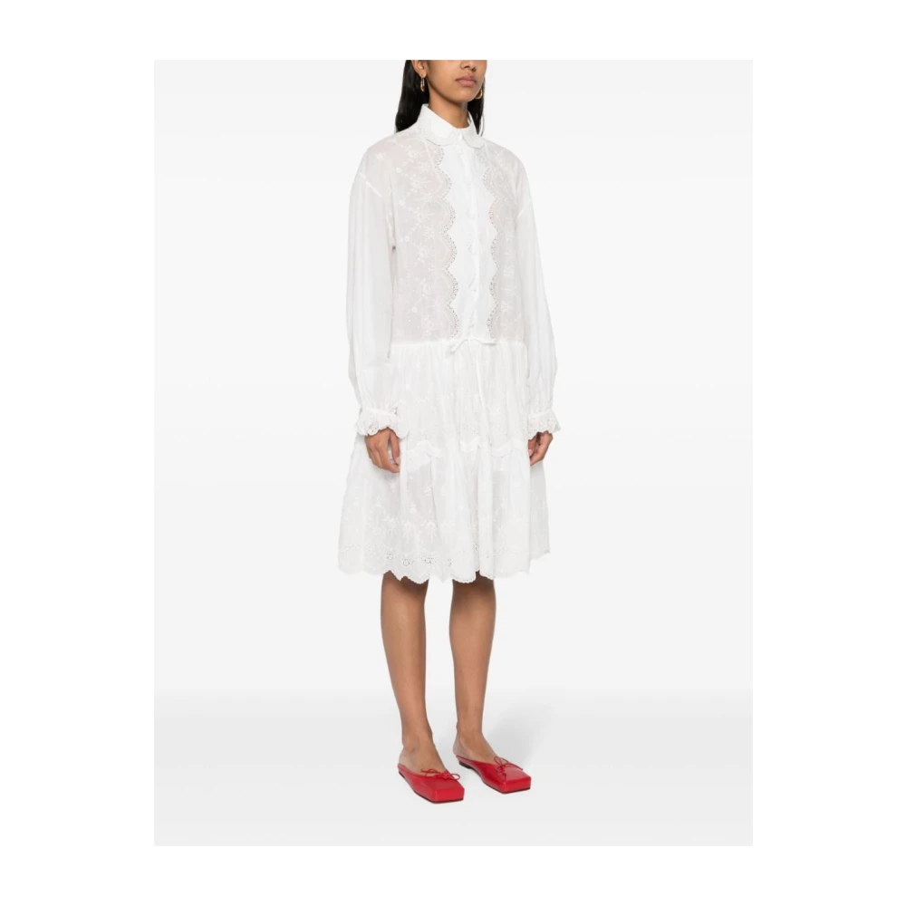 Ermanno Scervino Shirt Dresses White Dames