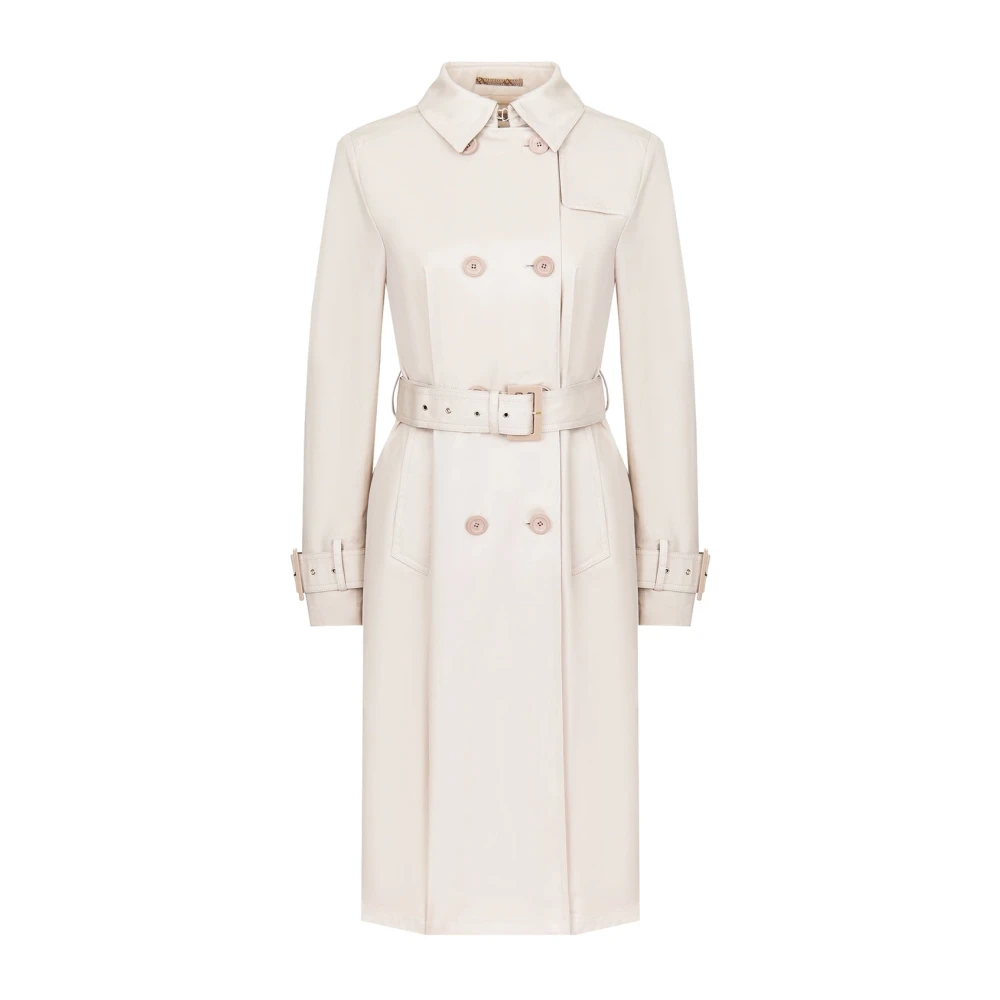 Herno Women's White Trench Coat - Trench Coats - Xl - Coats