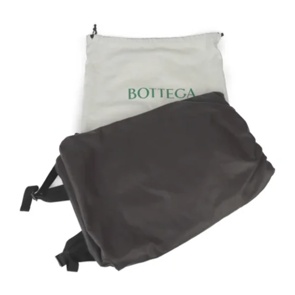 Bottega Veneta Vintage Pre-owned Leather backpacks Brown Dames