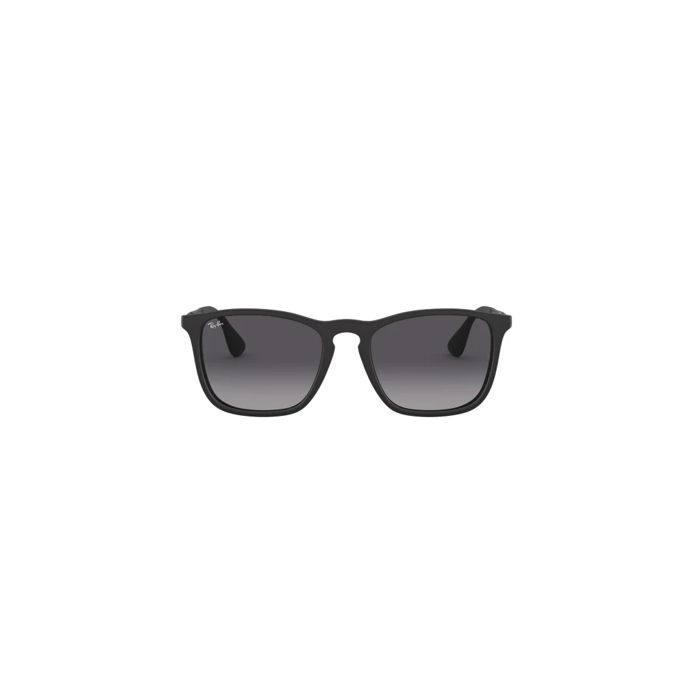 Ray-Ban Man Sunglass Chris - Frame color: Rubber Black, Lens color: Grey Gradient - Image 8