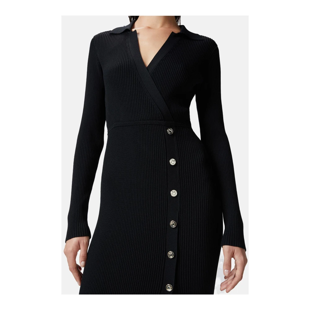 pinko Elegante Jurk voor Vrouwen Black Dames