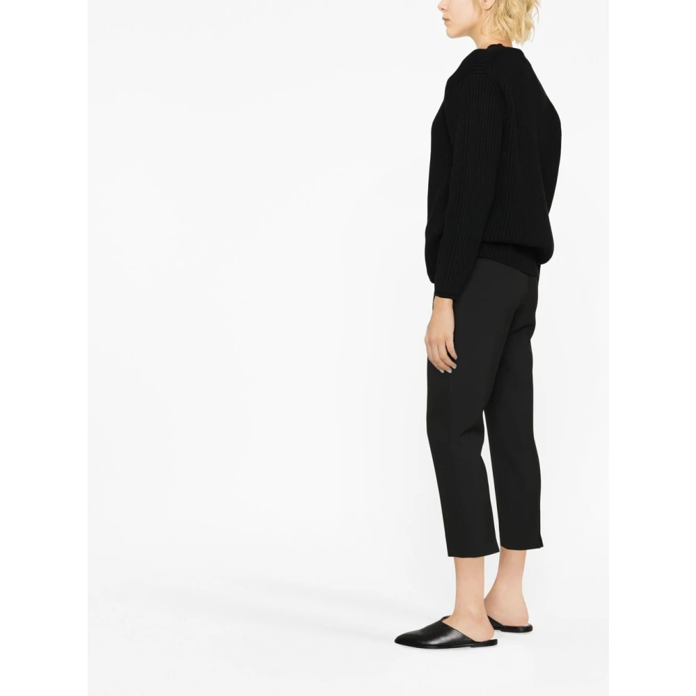 PESERICO Stijlvolle Panta Broek Black Dames