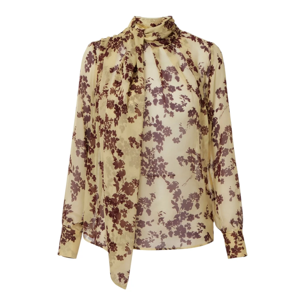 Elisabetta Franchi Stijlvolle 100%Se Modieuze Jurk Multicolor Dames