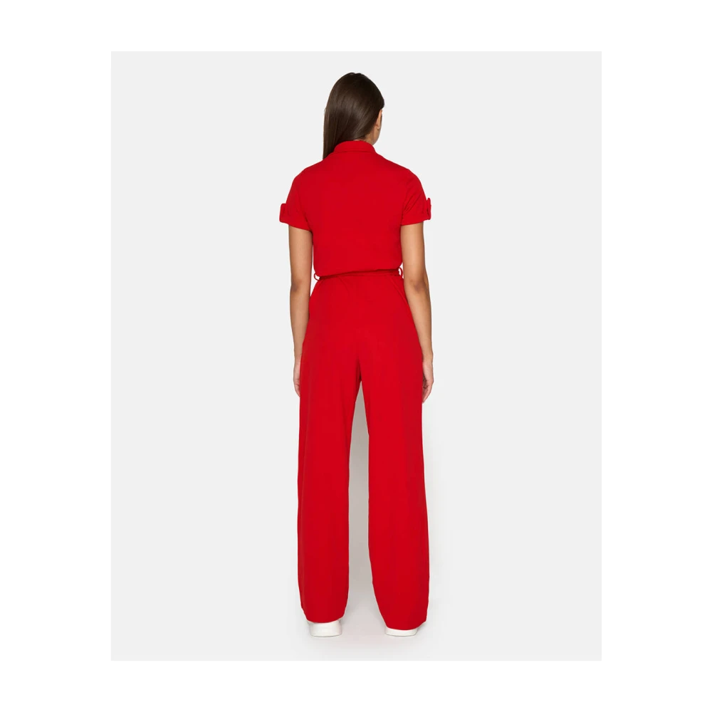 Sisters Point Grijze Jumpsuit Elegante Stijl Pink Dames