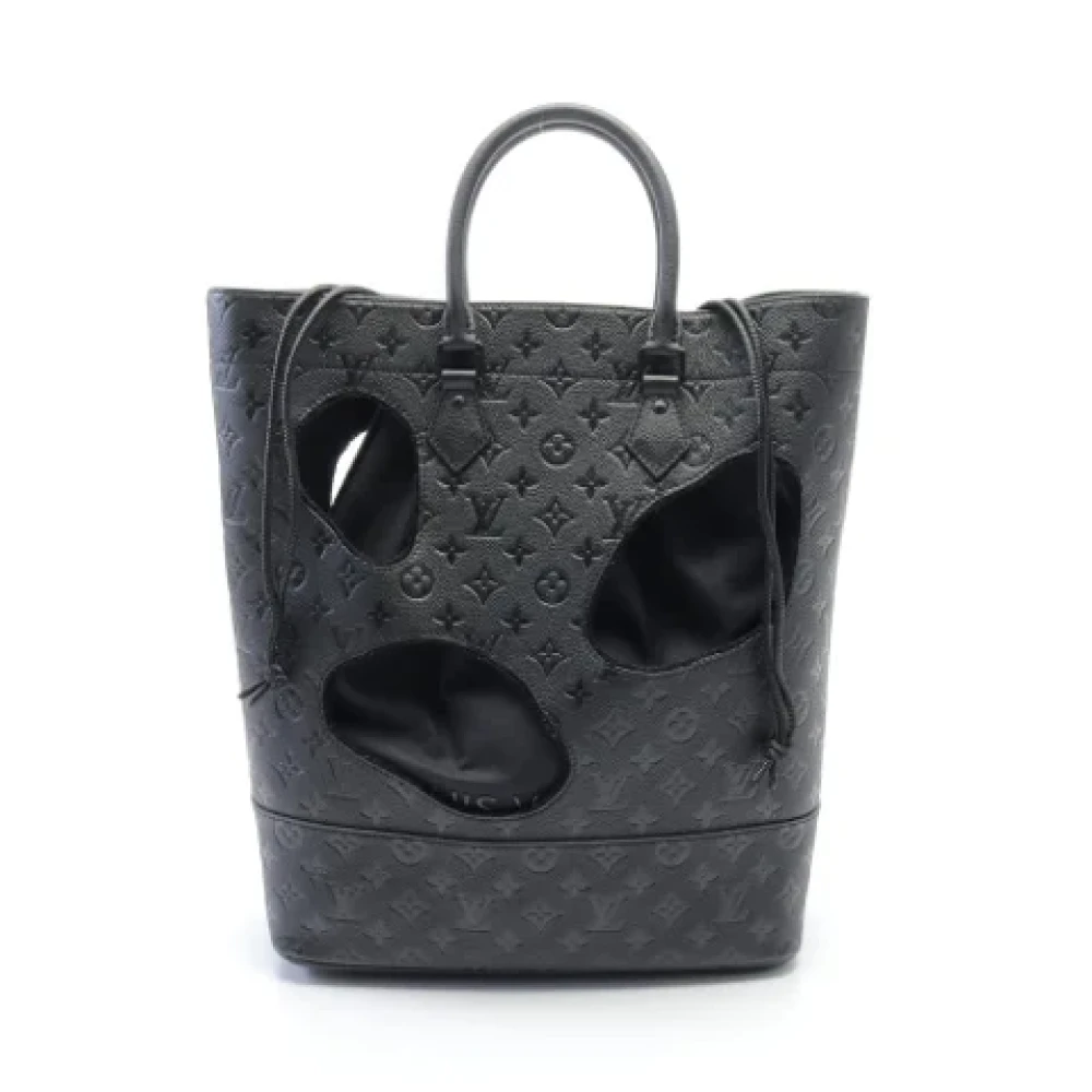 Louis Vuitton Vintage Pre-owned Fabric totes Black Dames