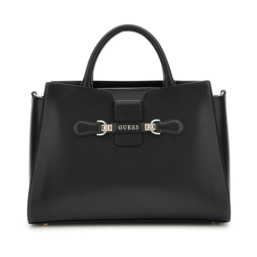 Guess Nolana Shopper Tas Black Dames
