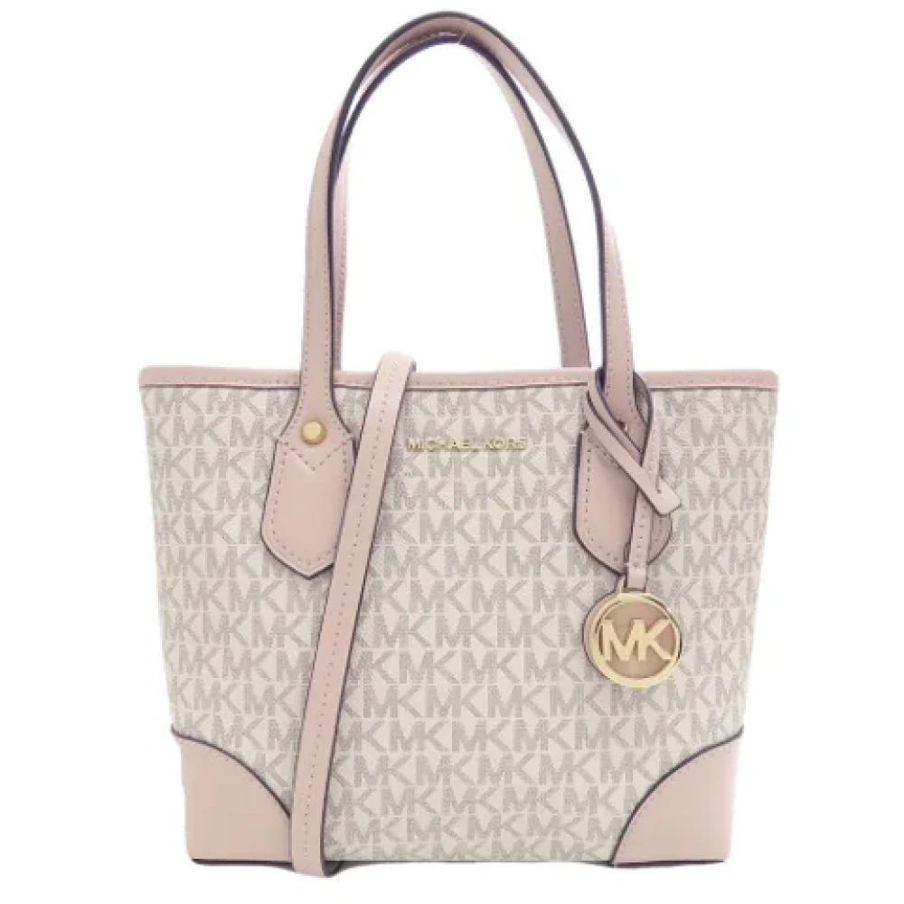 Michael Kors Pre-owned Fabric totes Beige Dames