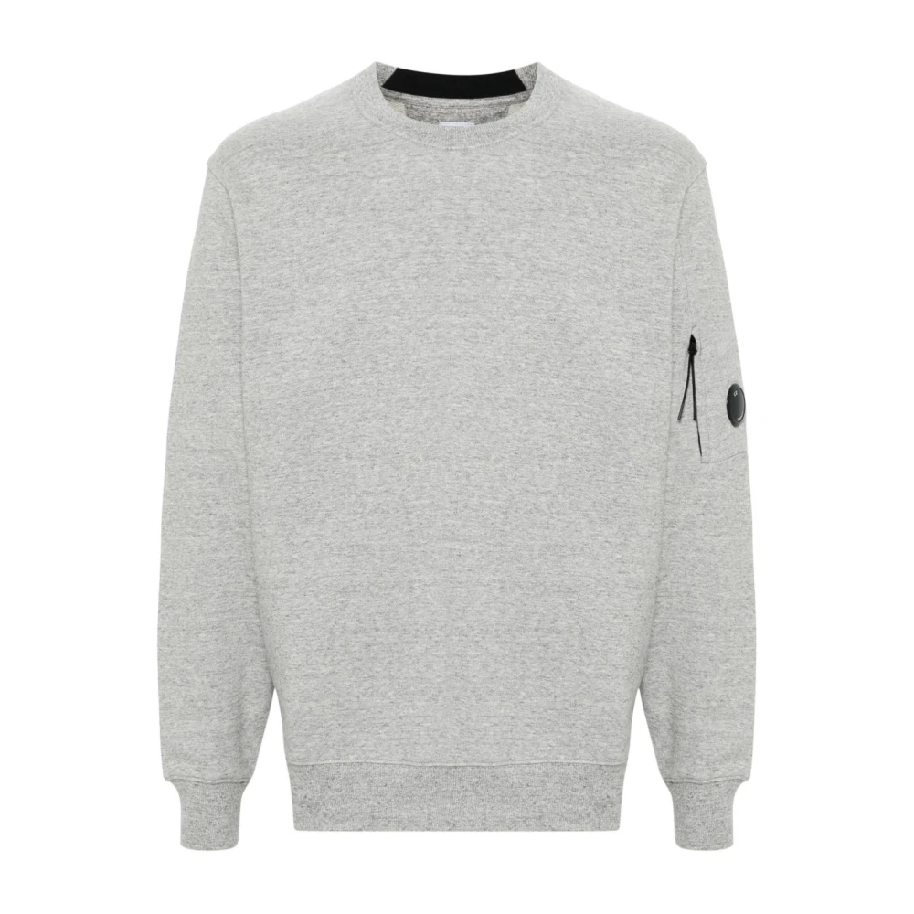 C.P. Company Grijze Logotrui Gray Heren