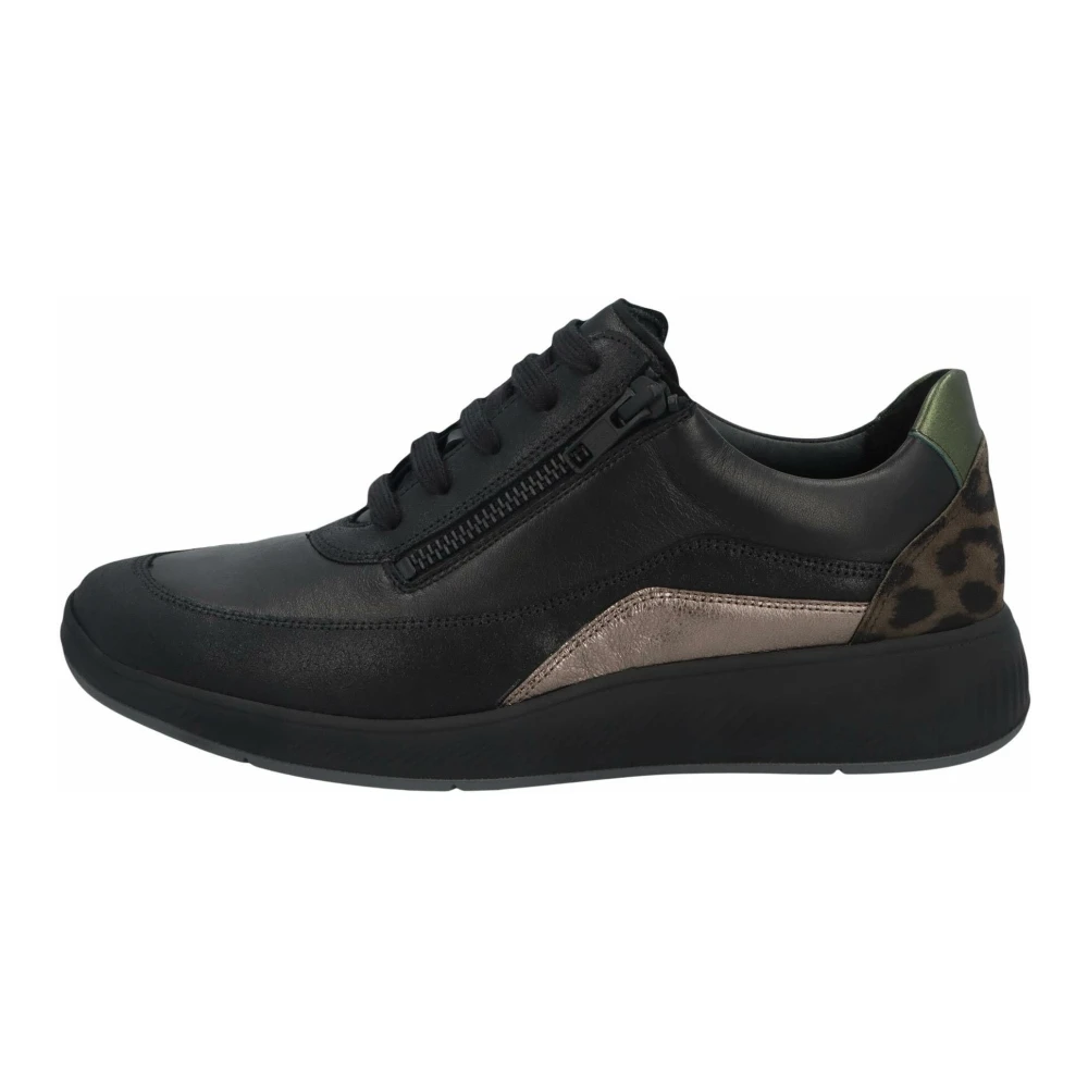 Solidus Casual Sneaker Dames Schoenen Zwart