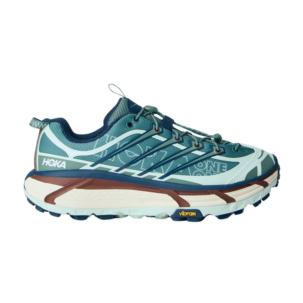 Hoka One One Multicolor Mafate Three2 Wordmark - Male - Running Shoes - 7 1/2 Uk - Sport