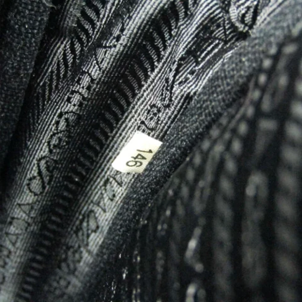 Prada Vintage Pre-owned Fabric prada-bags Black Dames