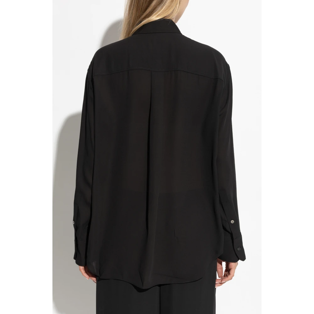 Theory Overhemd Black Dames