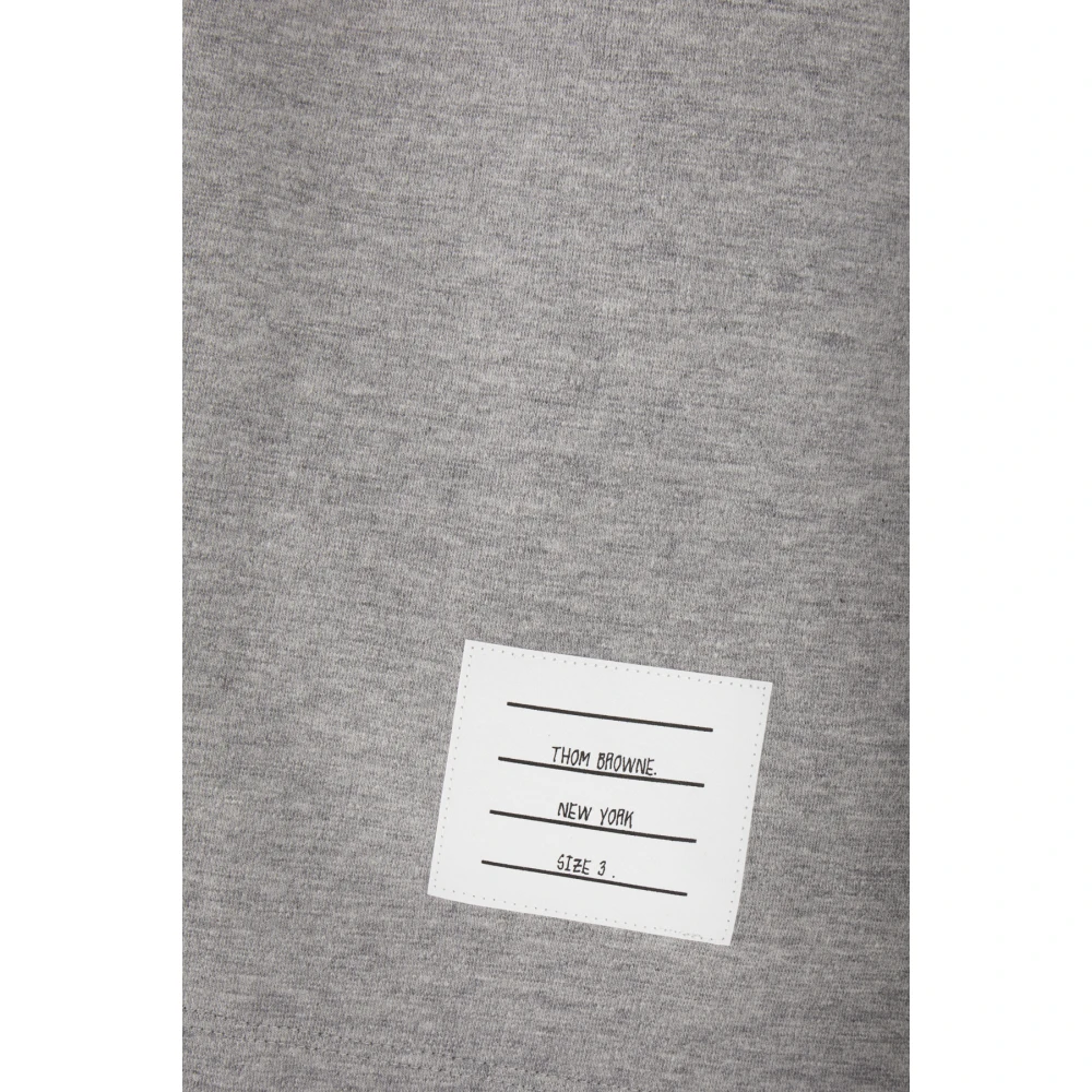 Thom Browne Klassiek T-Shirt Gray Heren