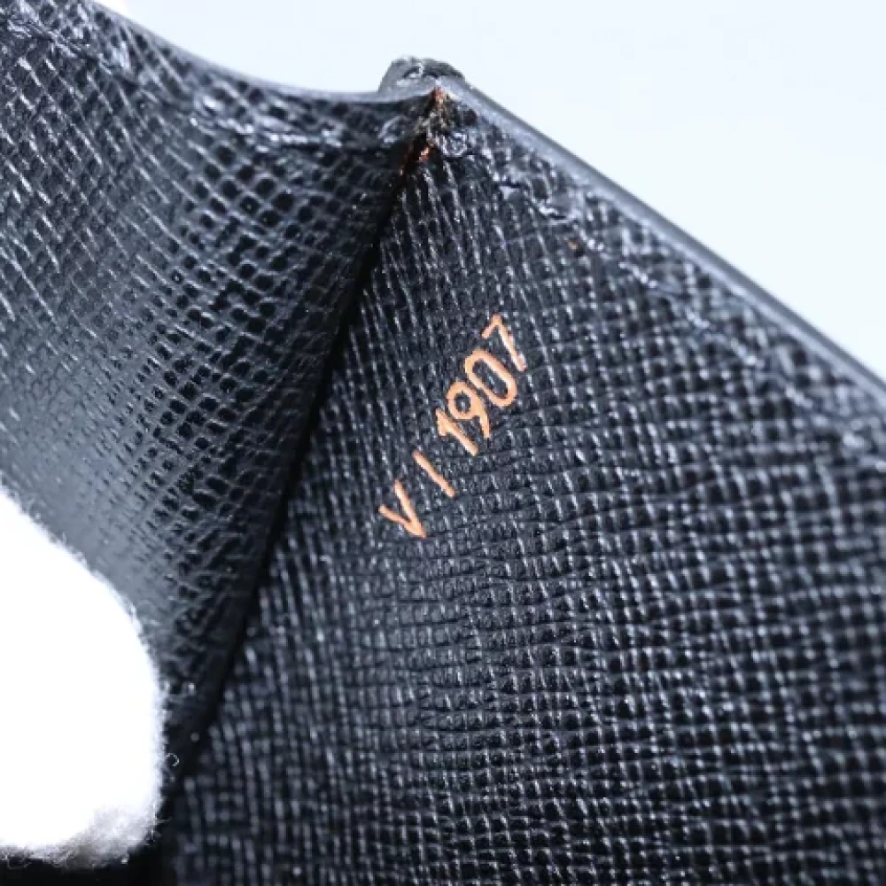 Louis Vuitton Vintage Pre-owned Leather clutches Black Dames