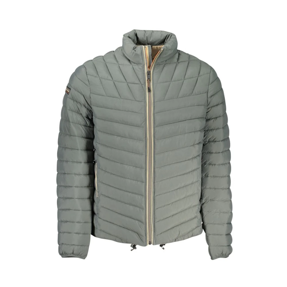 Napapijri Green Winter Jackets, Male, S, Polyamide Jacket