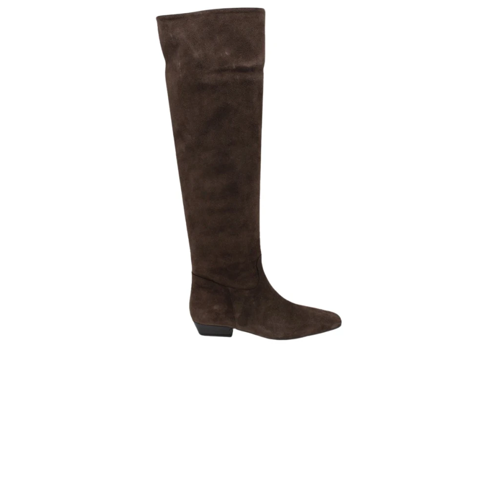 Bianca Di Women's Brown Stivale Scamosciato - Over-The-Knee Boots - 7 Uk - Shoes