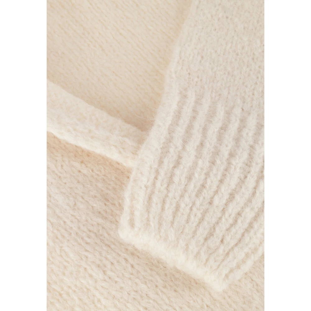 Knit-ted Becky Dames Truien & Vesten White Dames