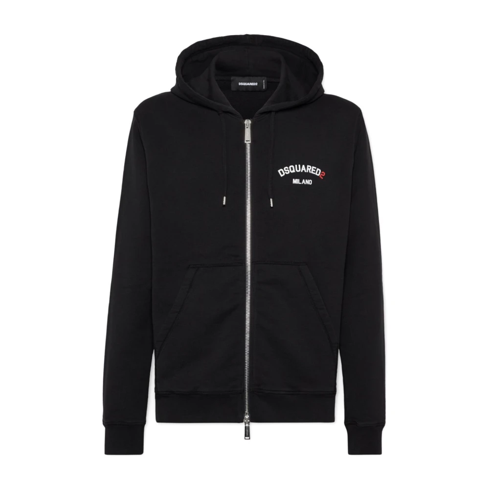 Sweatshirts & Hoodies > Zip-throughs - - Dsquared2 - Modalova