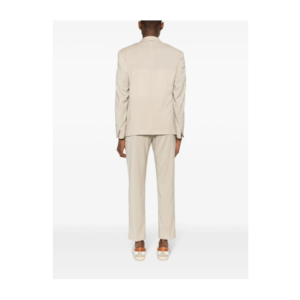 Low Brand Tropisch pak voor mannen Beige Heren