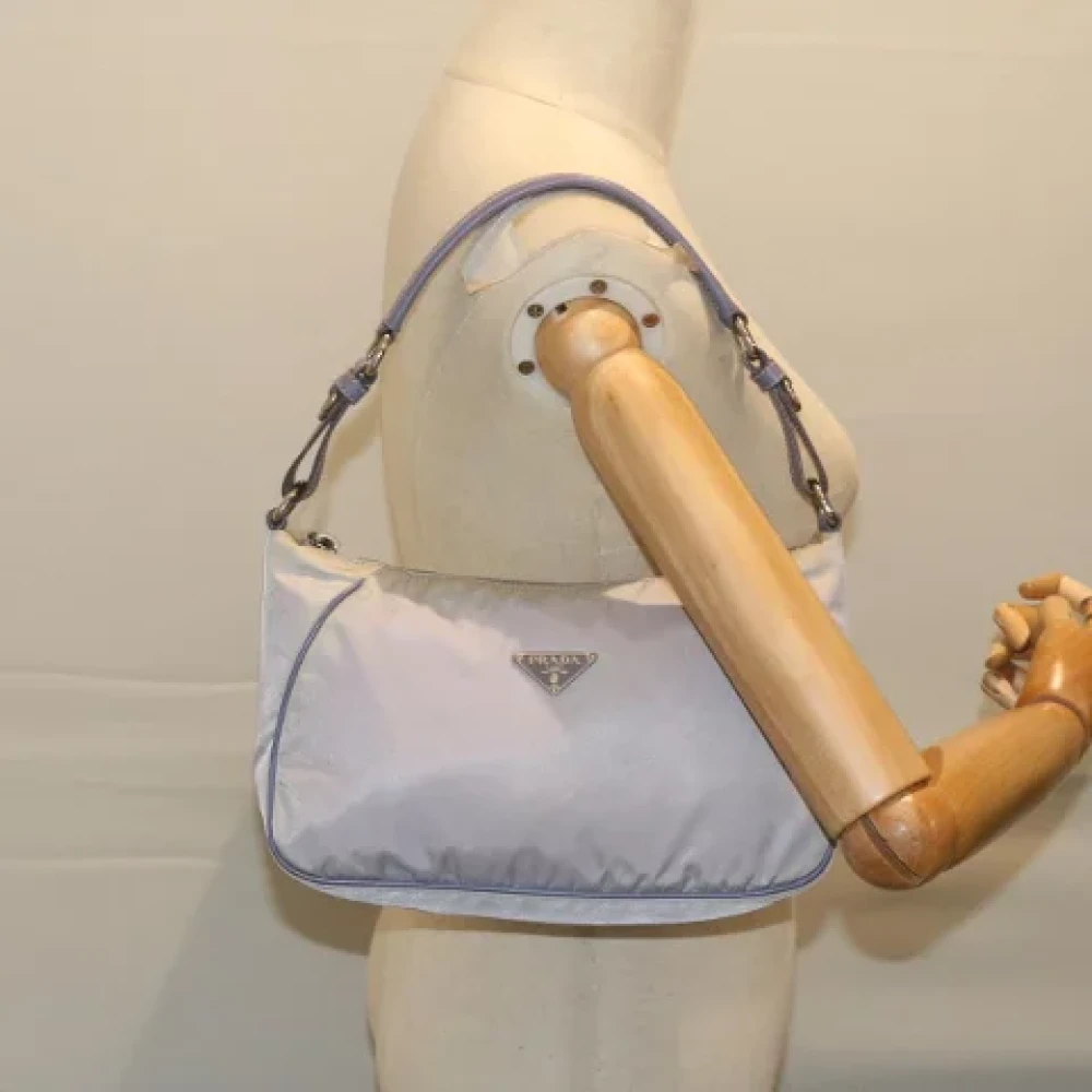 Prada Vintage Pre-owned Fabric prada-bags Purple Dames