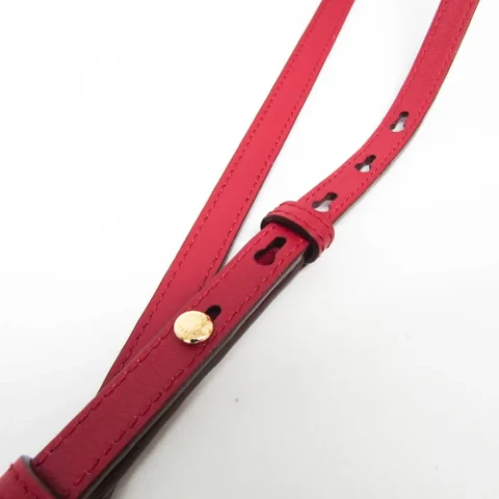 Bally Pre-owned Leather shoulder-bags Red Dames