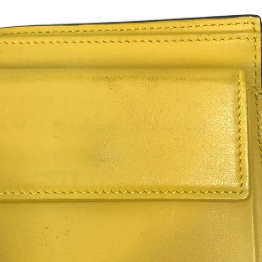 Fendi Vintage Pre-owned Leather wallets Black Heren