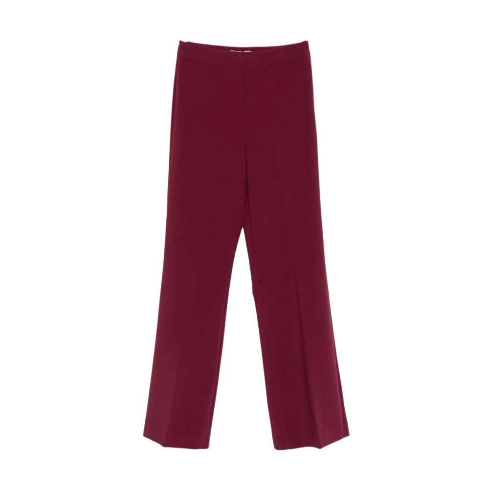 Twinset Donna Rosso - Wide Pantaloni - Trousers - S