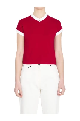 Medusa Button Polo T-Shirt