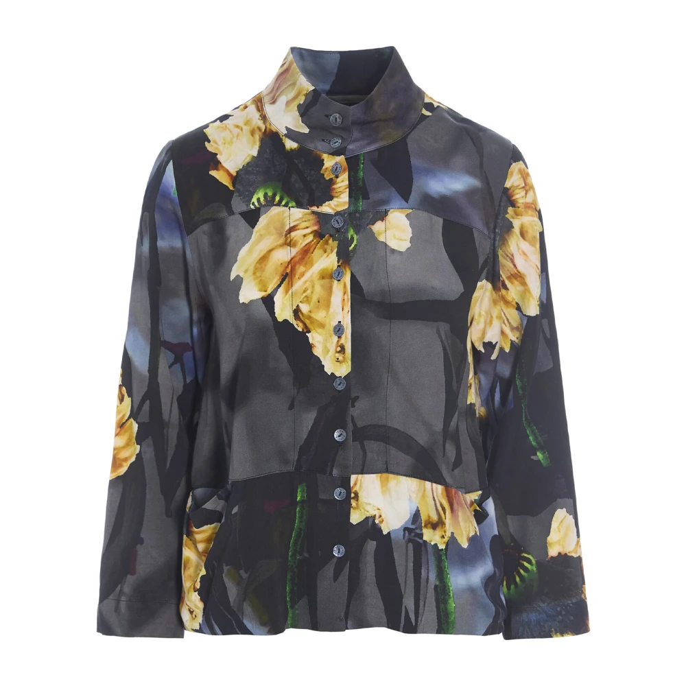 Bitte Kai Rand Jungle Poppy Oversized Bloemenblouse Multicolor Dames