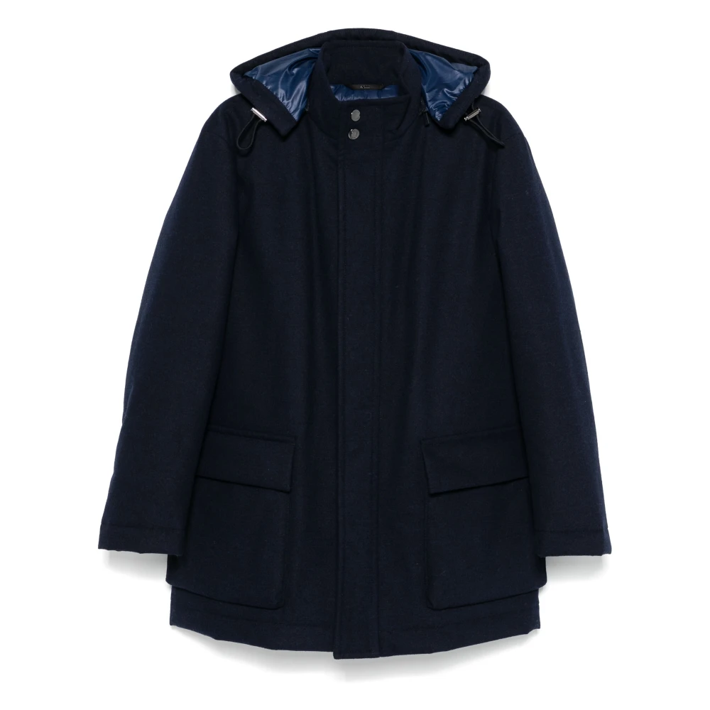 Hugo Boss - Coats > Parkas - Blue - Hugo Boss - Modalova