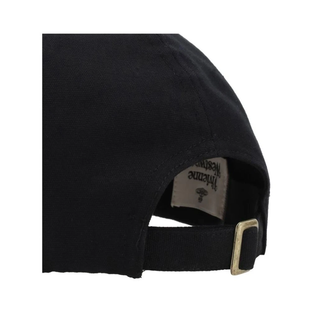 Vivienne Westwood Geborduurde Orb Baseballpet Black Heren