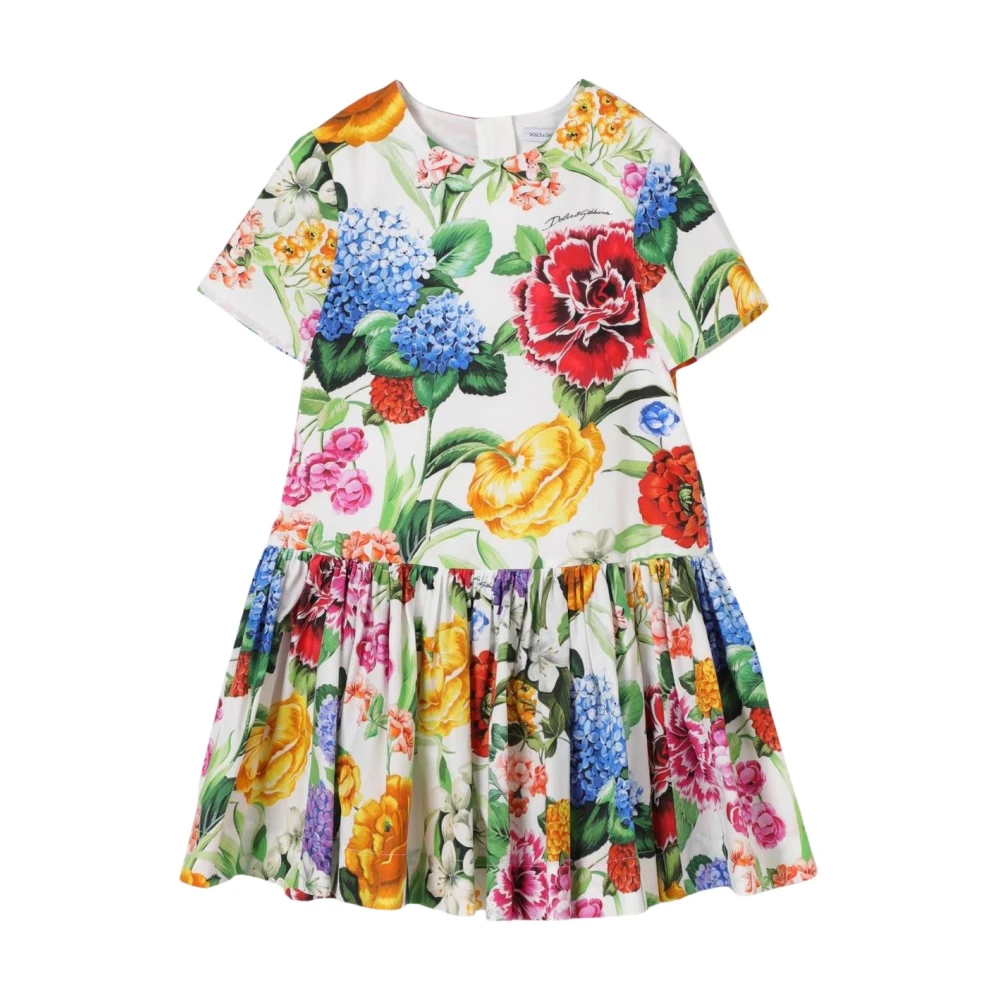 Dolce & Gabbana Women's Colorful Floral A-Line Dress